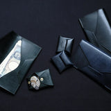 【限定3セット】封筒型長財布“Encase”&極小コインケース “Palm”/ブライドルレザー