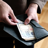 【限定3セット】封筒型長財布“Encase”&極小コインケース “Palm”/ブライドルレザー