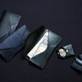 【限定3セット】封筒型長財布“Encase”&極小コインケース “Palm”/ブライドルレザー