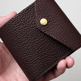 [Limited to 5 sets] Slim bi-fold wallet "Carriage" & slim coin purse "Undo" / Classico Buffalo