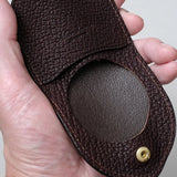[Limited to 5 sets] Slim bi-fold wallet "Carriage" & slim coin purse "Undo" / Classico Buffalo
