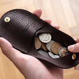 [Limited to 5 sets] Slim bi-fold wallet "Carriage" & slim coin purse "Undo" / Classico Buffalo