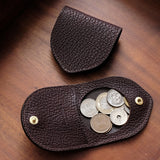 [Limited to 5 sets] Slim bi-fold wallet "Carriage" & slim coin purse "Undo" / Classico Buffalo