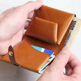 二つ折りミニ財布“Enfold Coin”