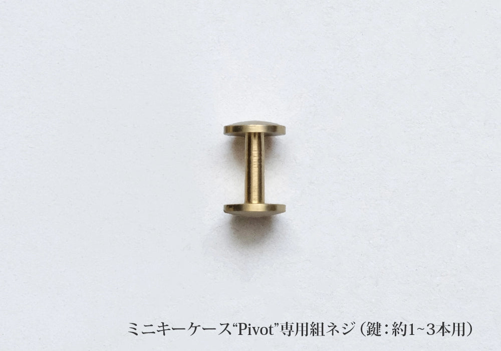 <a style="text-decoration: underline; font-weight: bold;" href="https://munekawa.jp/products/kc3">ミニキーケース“Pivot”本品はこちら</a>