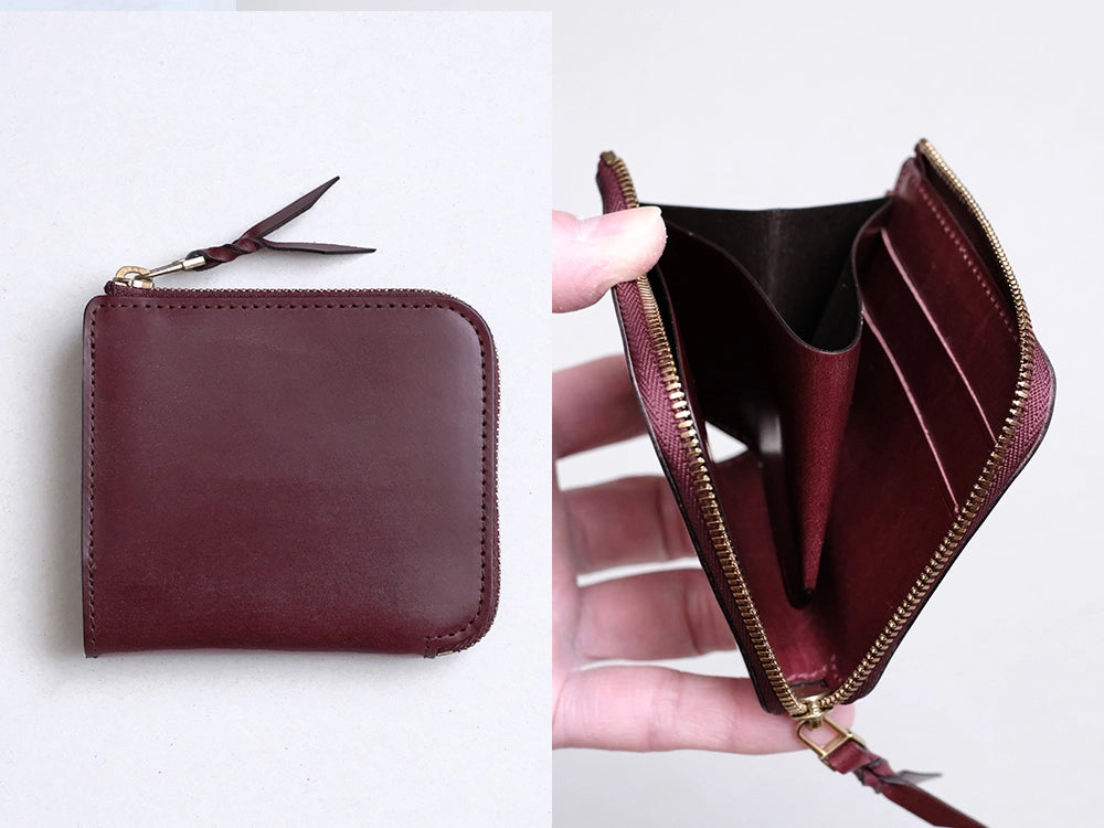L字ファスナー財布 Cram ブライドル | L-Zip Wallet Bridle Leather L字ファスナー財布 Cram ブライドル | L-Zip Wallet Bridle Leather