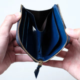 [Limited Reservation] L-shaped zipper wallet "Cram" (left-handed type)