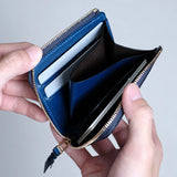 [Limited Reservation] L-shaped zipper wallet "Cram" (left-handed type)