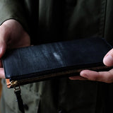 【限定】L字ファスナー長財布 “Cram long”/ブライドルレザー