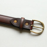 [TRUNK SHOW] Leather belt "Brass"