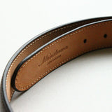 [TRUNK SHOW] Leather belt "Brass"