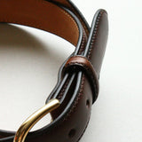 [TRUNK SHOW] Leather belt "Brass"