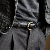 [TRUNK SHOW] Leather belt "Brass"