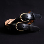 (上)ブラック・(下)ダークブラウン（ 黒に近いダークブラウン ）