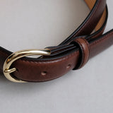 [Pre-order] Leather Belt "Brass" / Maremma