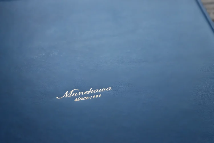 革製品Munekawa レザーマウスパッド MP500 ブルー